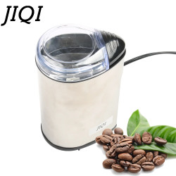 JIQI Elektrische Kaffeemühle – Schnell & Langlebig für Bohnen, Kräuter, Nüsse